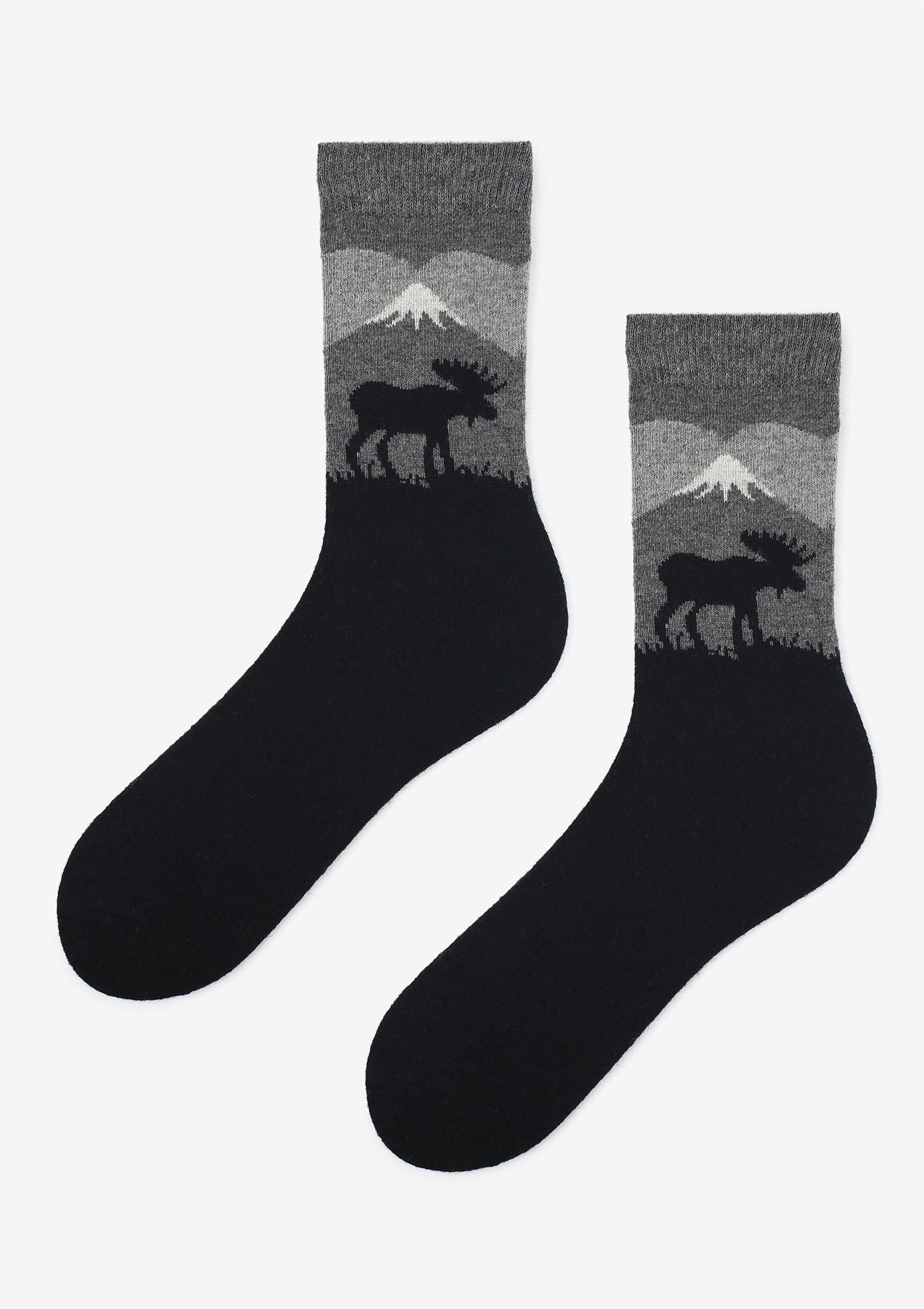MEN'S SOCKS ANGORA MEN W53