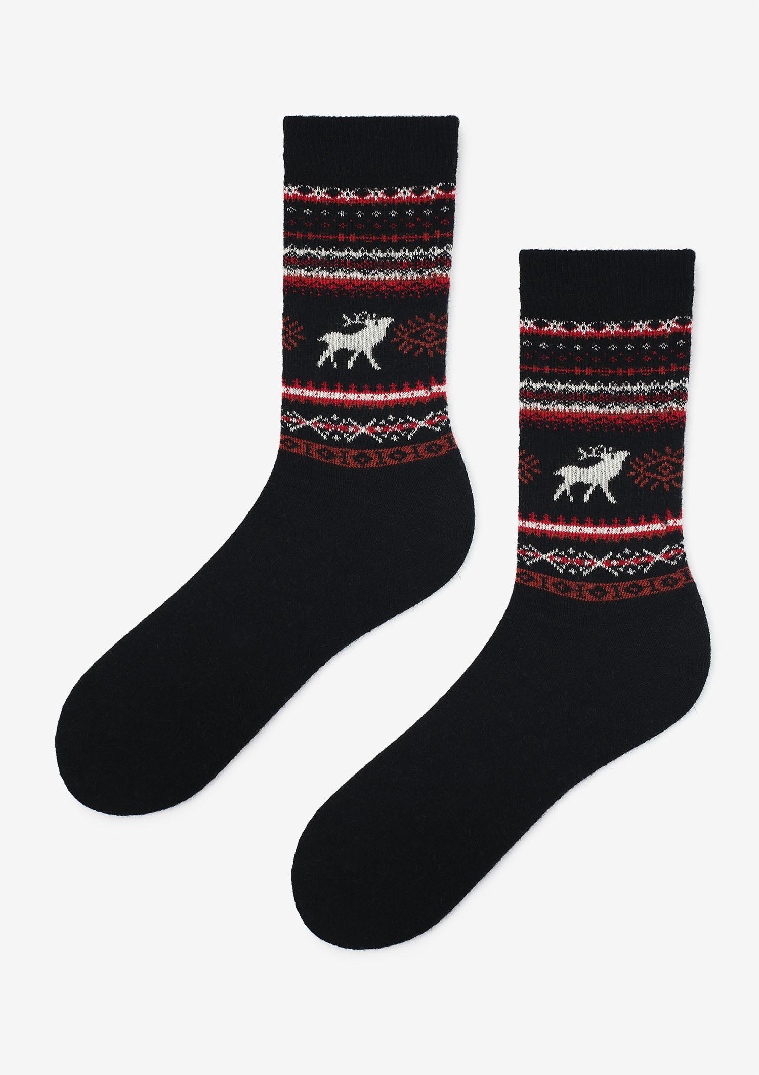 MEN'S SOCKS ANGORA MEN W52