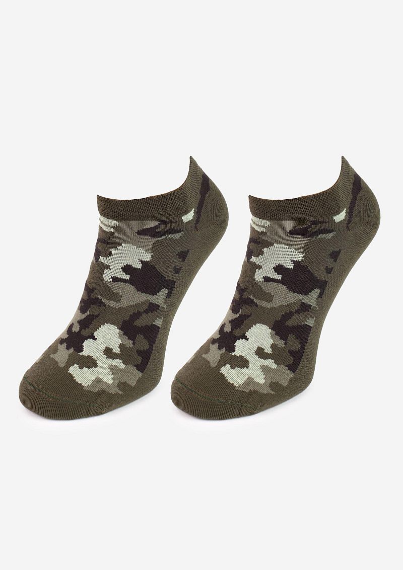 FOOTIES MEN SOCKS CAMOUFLAGE