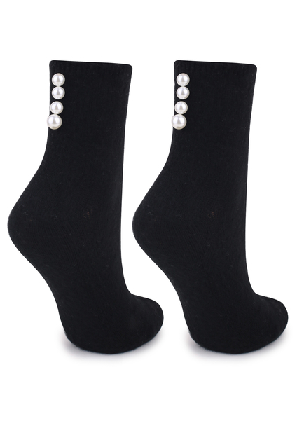 SOCKS ANGORA PEARLS N33