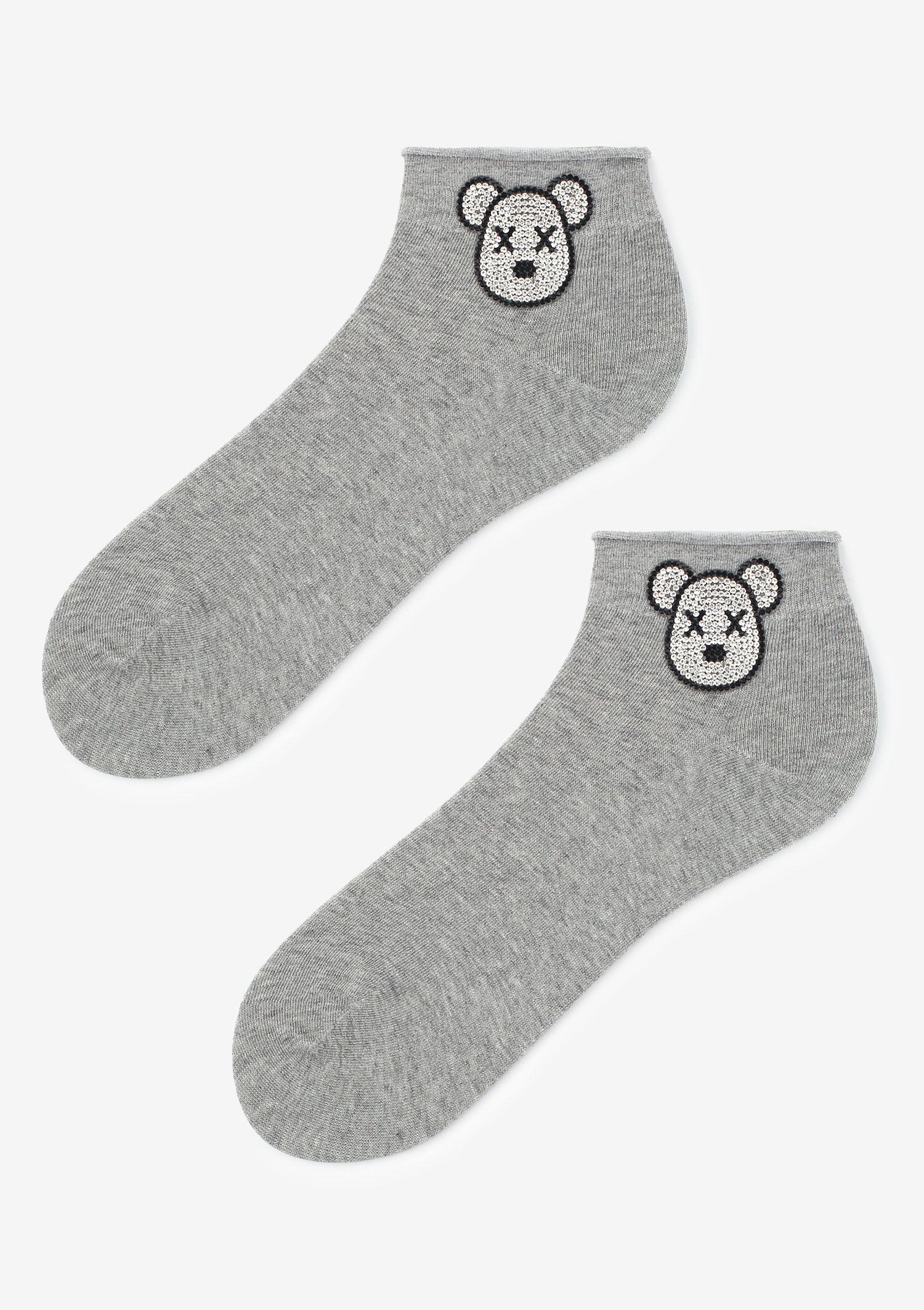 CRAZY BEAR DAMENSOCKEN AUS BAUMWOLLE
