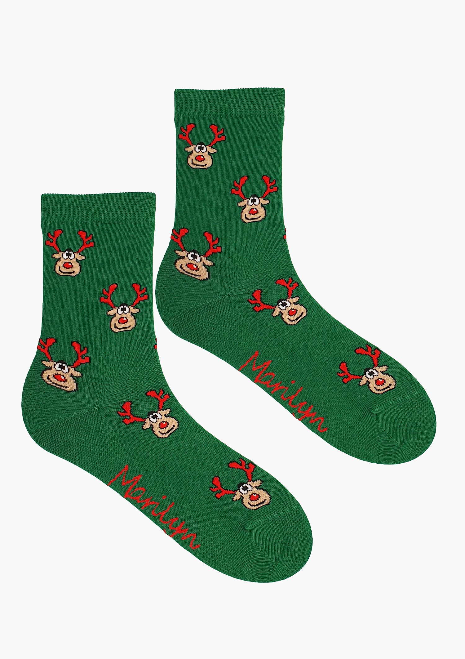 SL RUDOLF GREEN SOCKS