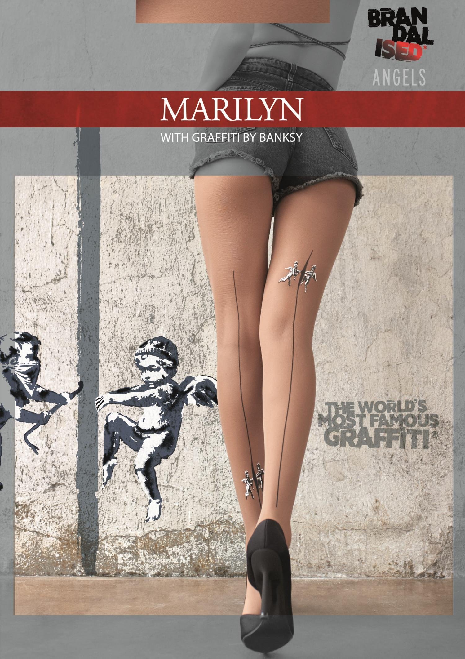 BANKSY ANGELS TIGHTS
