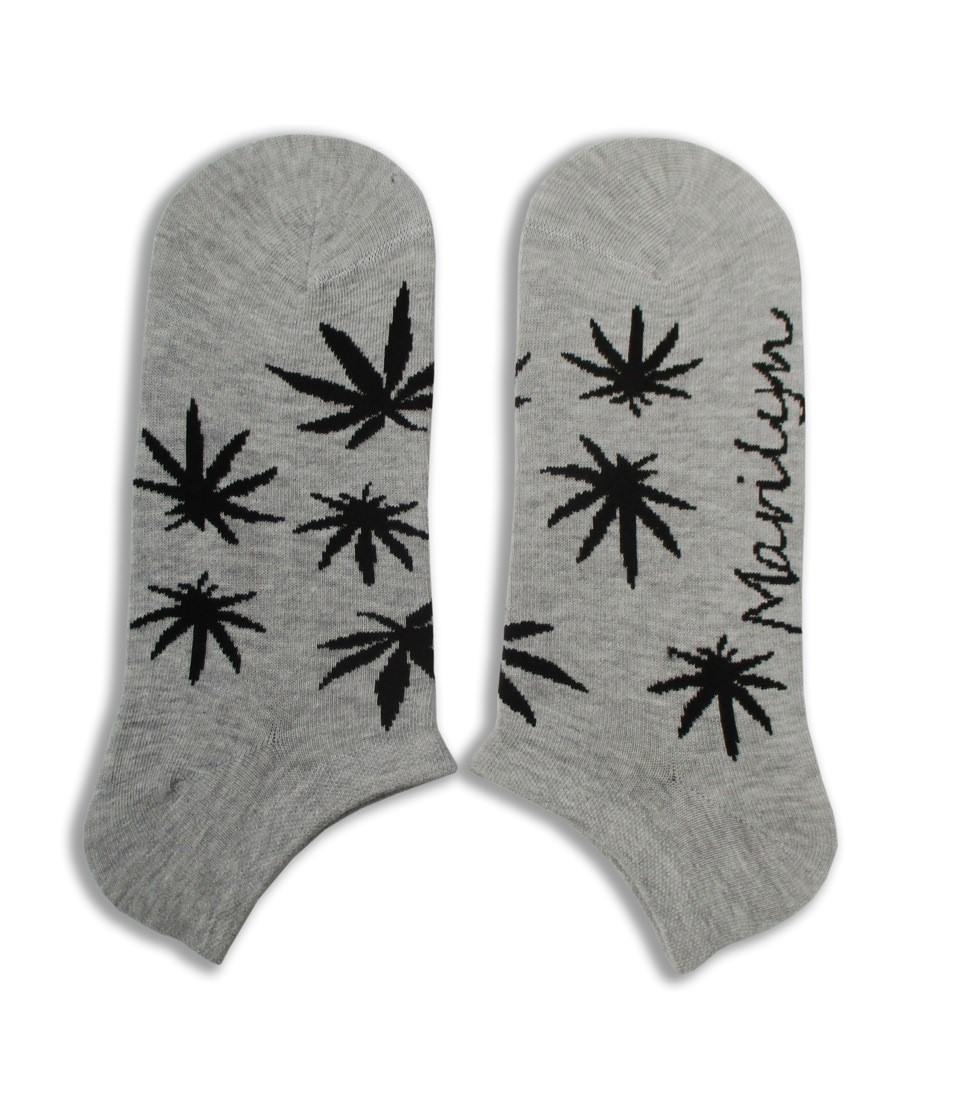 SKARPETKI  FOOTIES WEED