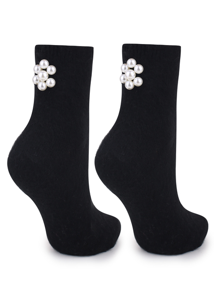 SOCKS ANGORA PEARLS N34