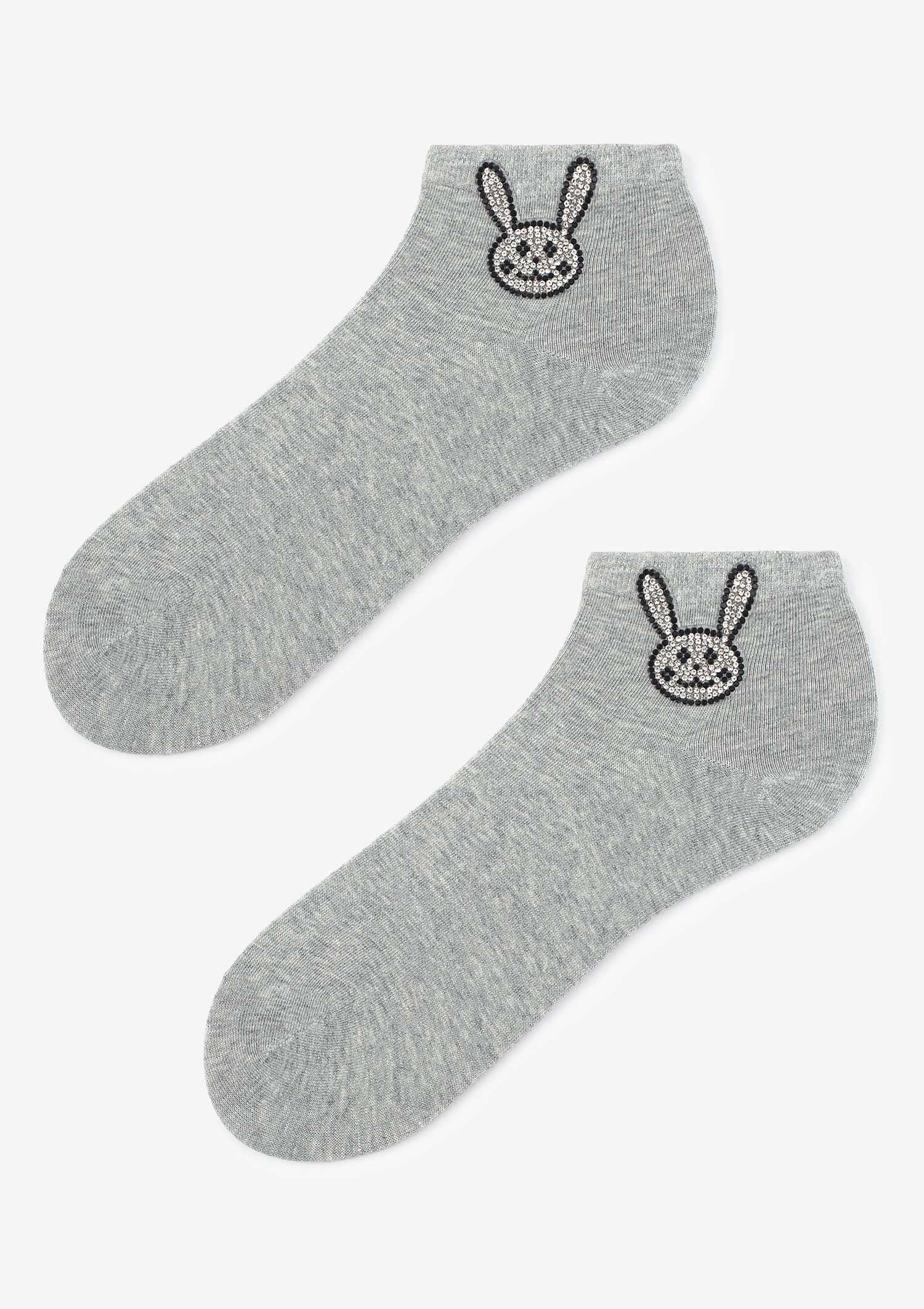 ХЛОПКОВЫЕ ЖЕНСКИЕ НОСКИ FUNNY BUNNY 01