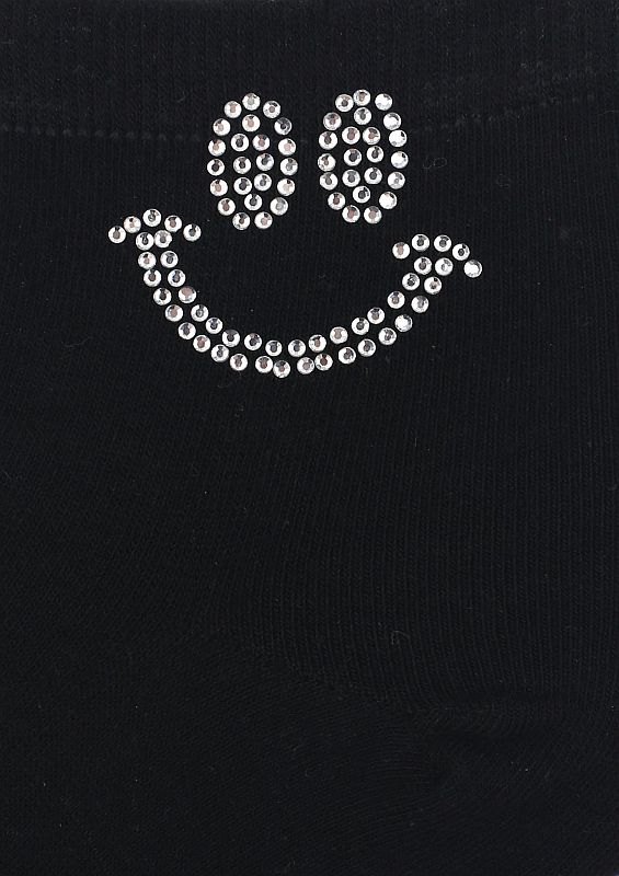 WOMEN'S COTTON SMILE FACE SOCKS