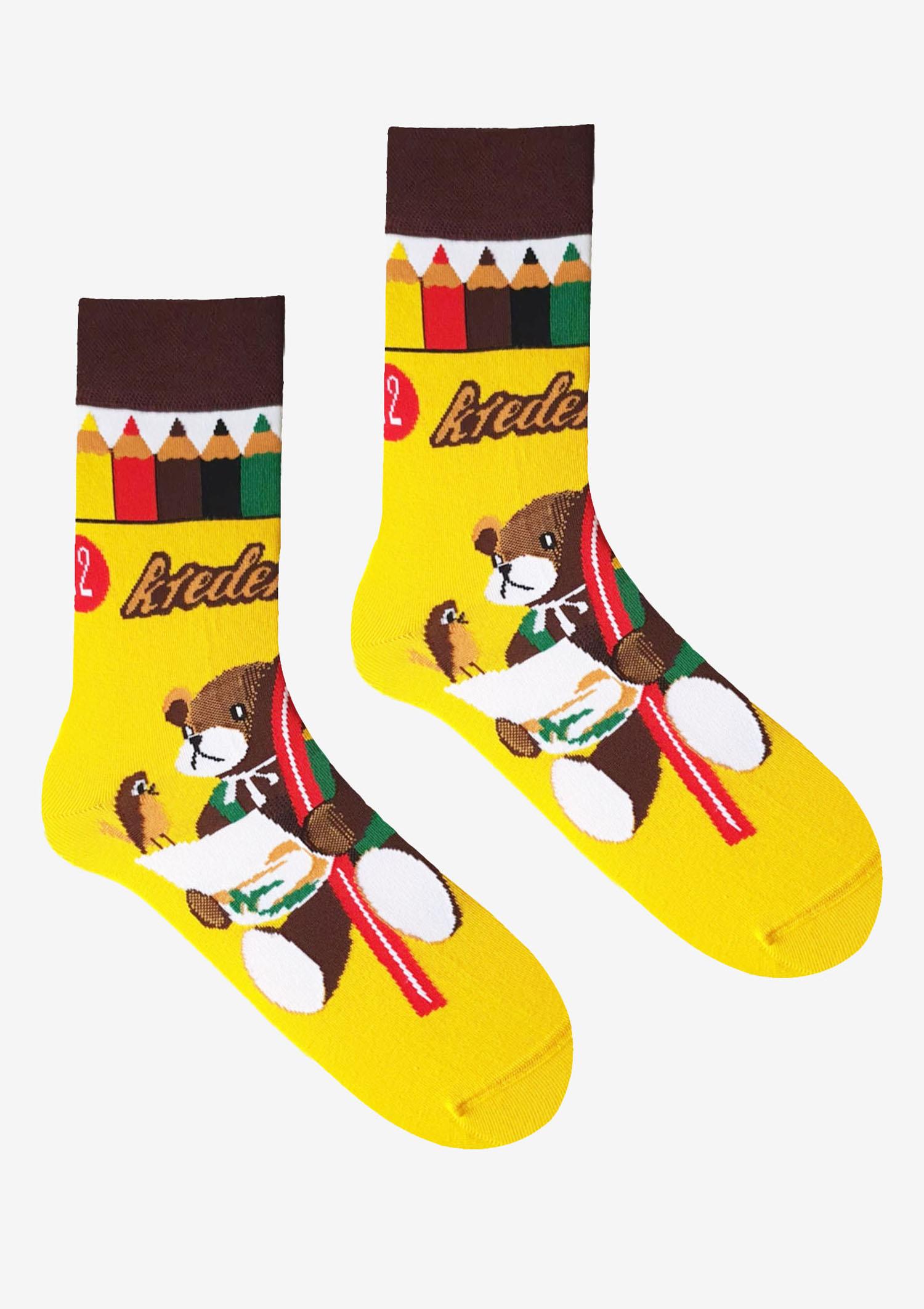Buntstiftsocken