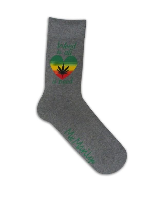 SOCKEN HERREN WEED LOVE 2
