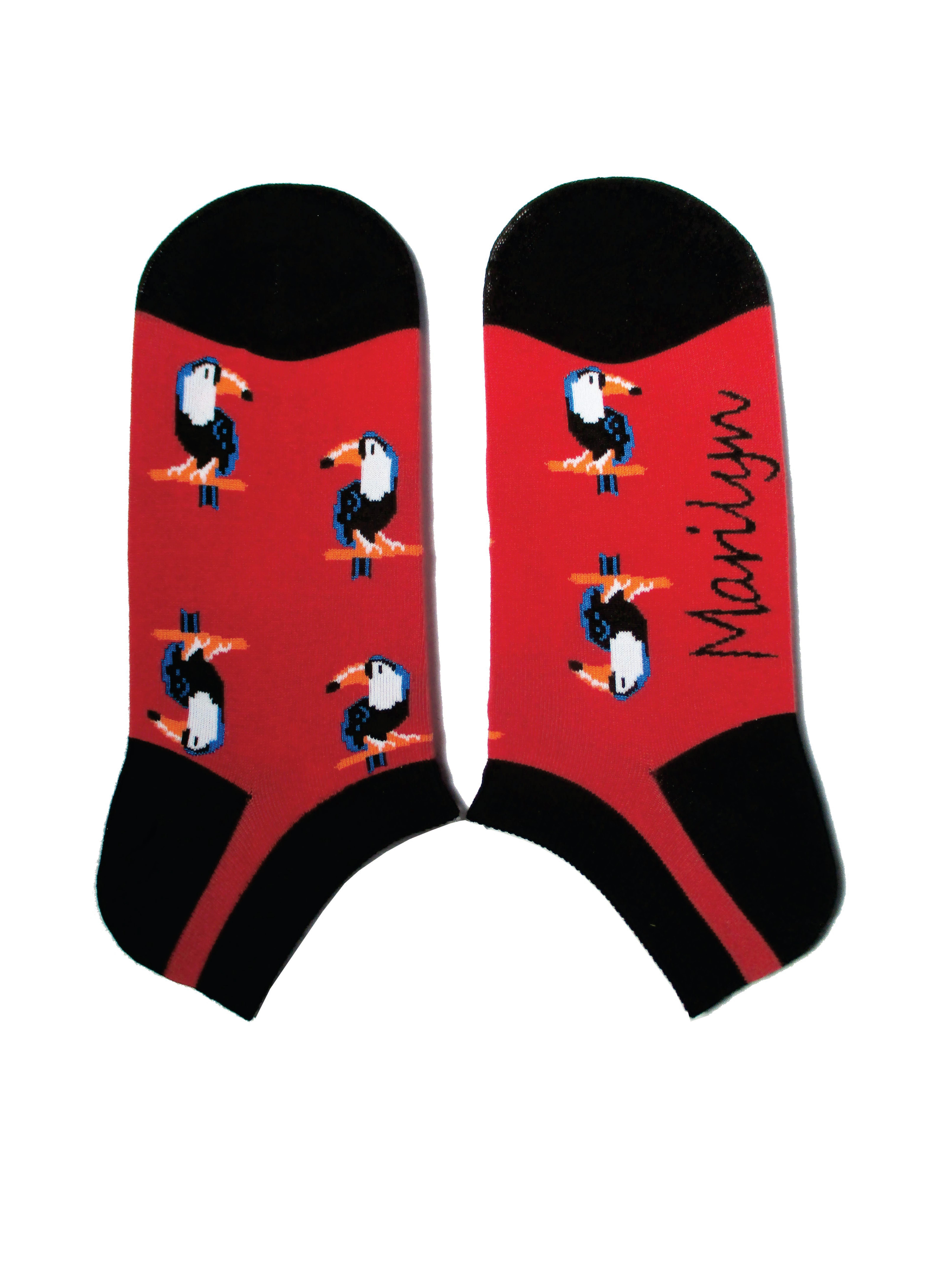 DIE SOCKEN FOOTIES DER TUKAN