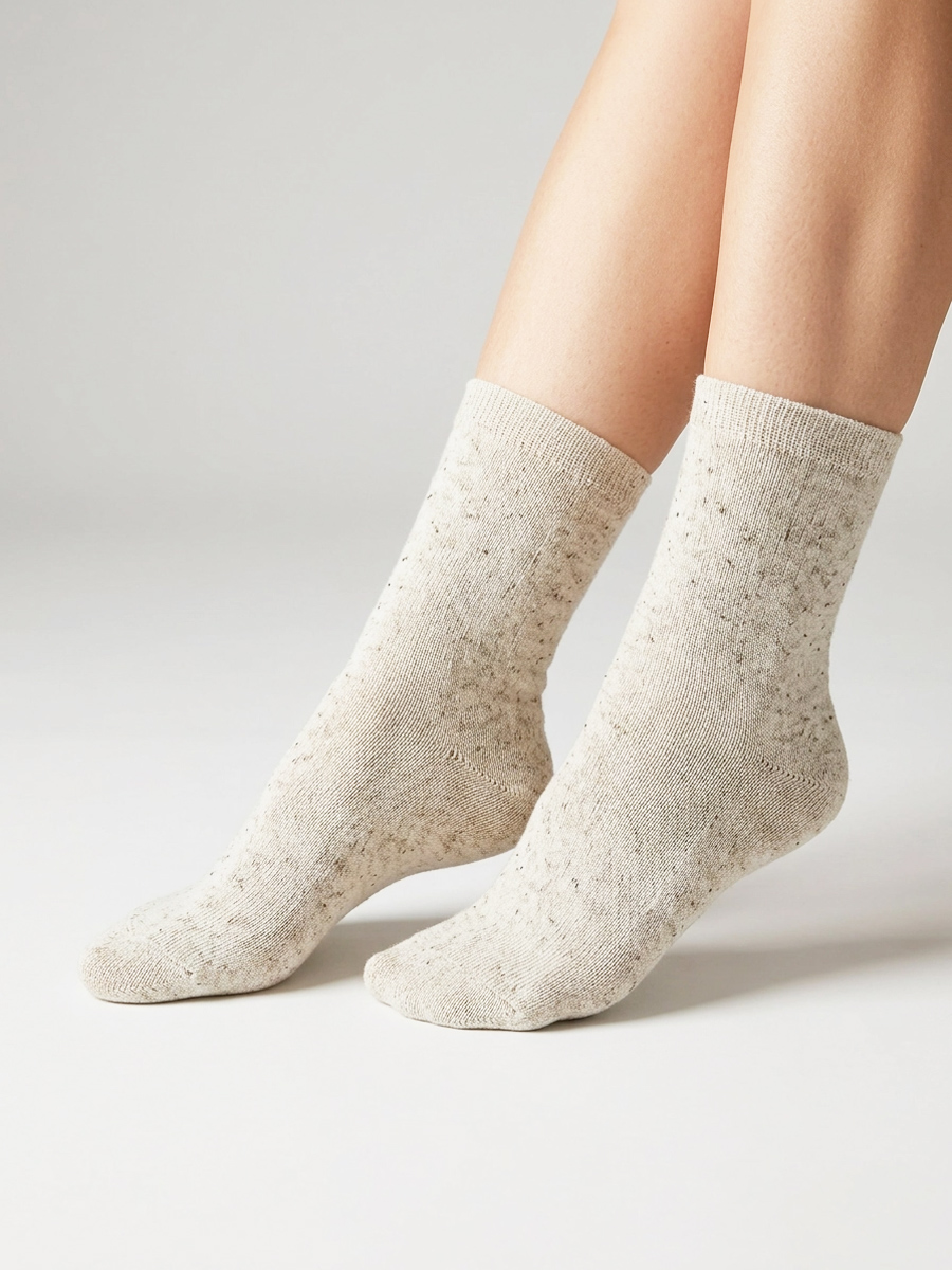 SKARPETKI DAMSKIE LEN