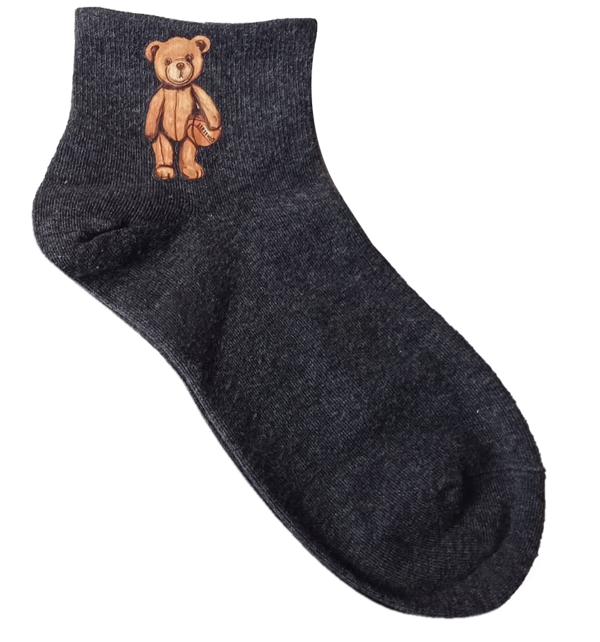DAMEN BAUMWOLLFIT TEDDY SOCKEN