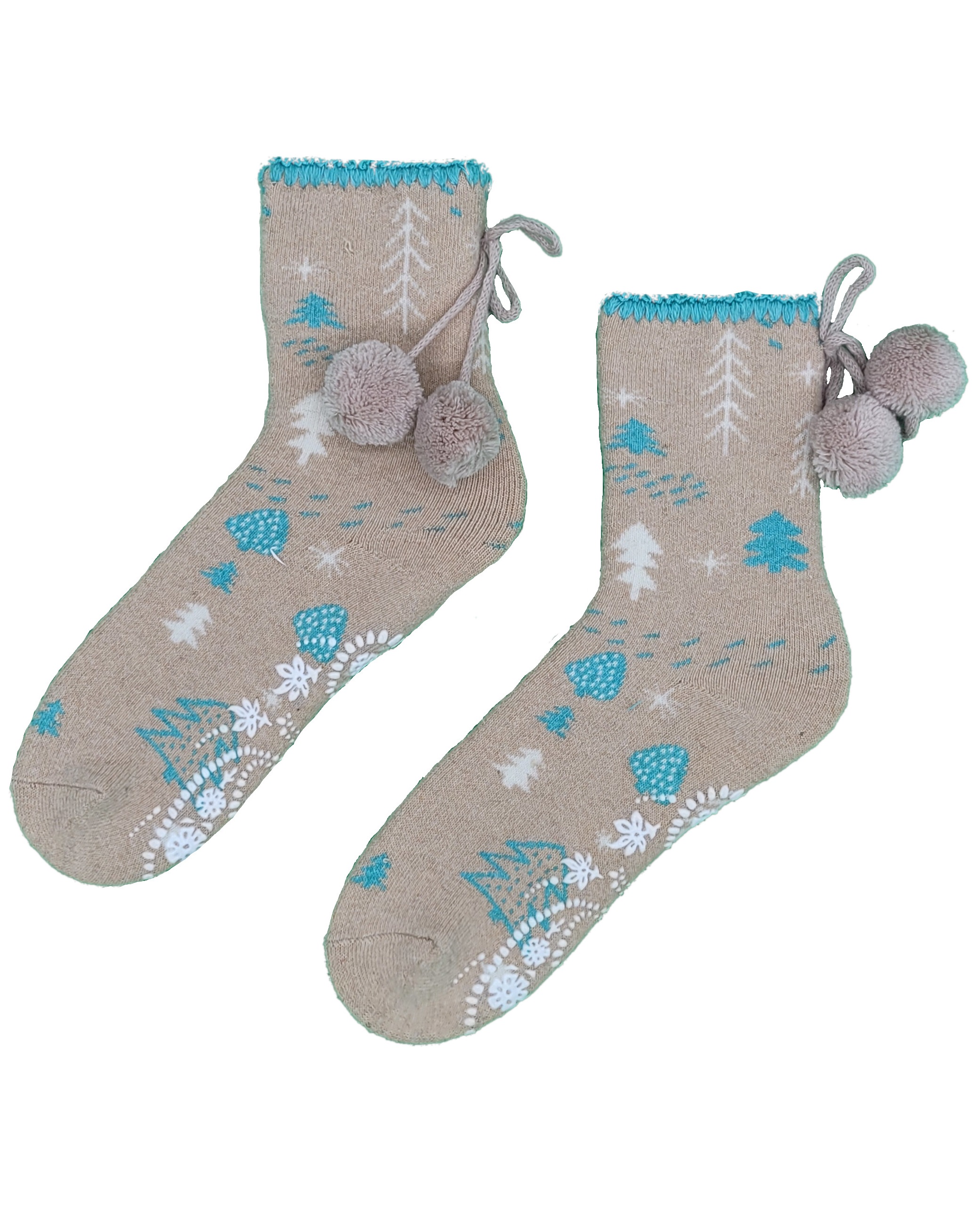 ANGORA WOMEN TERRY ABS SOCKS B31