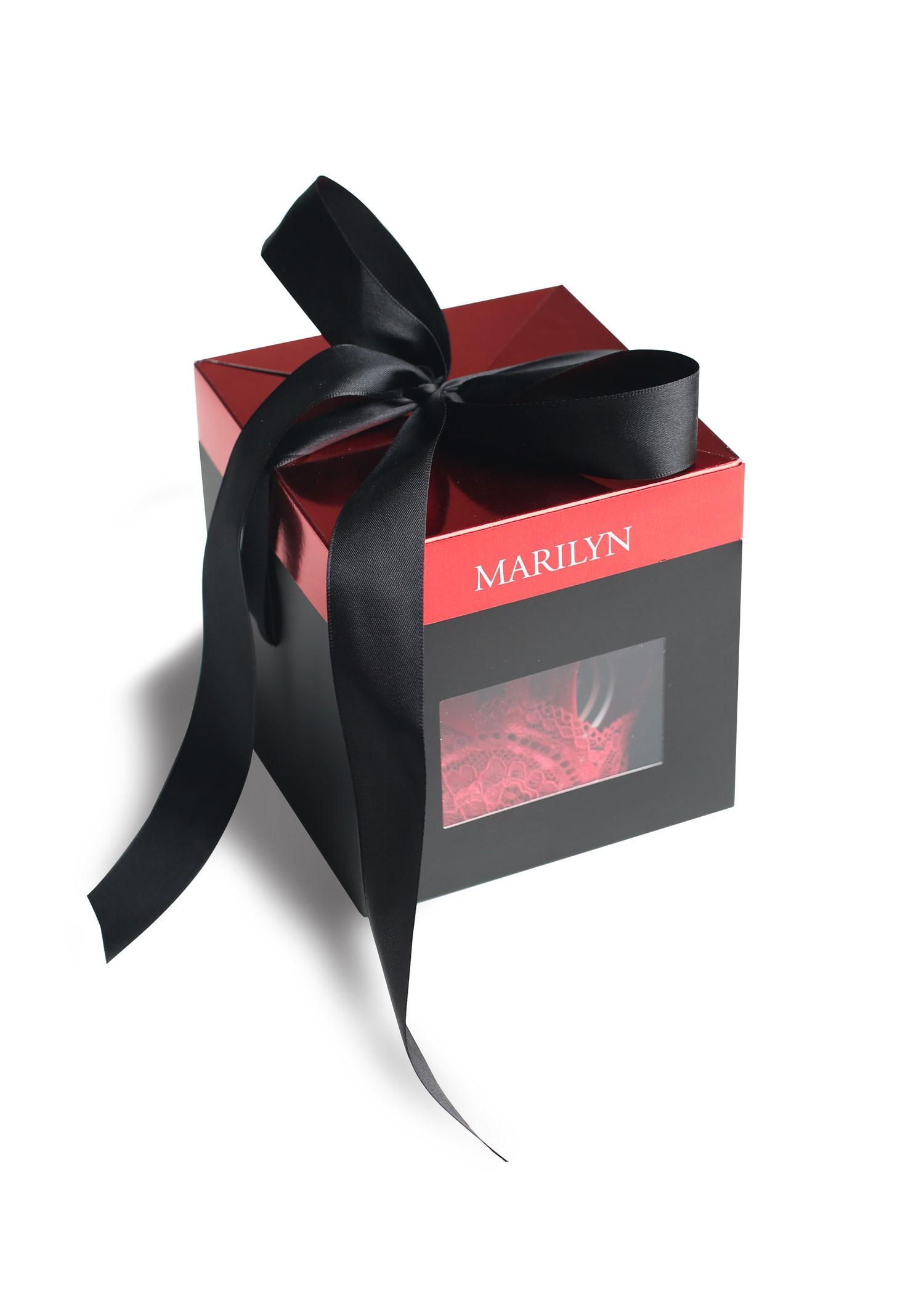 BOX FOR THE GIFT WITH THE RIBBON