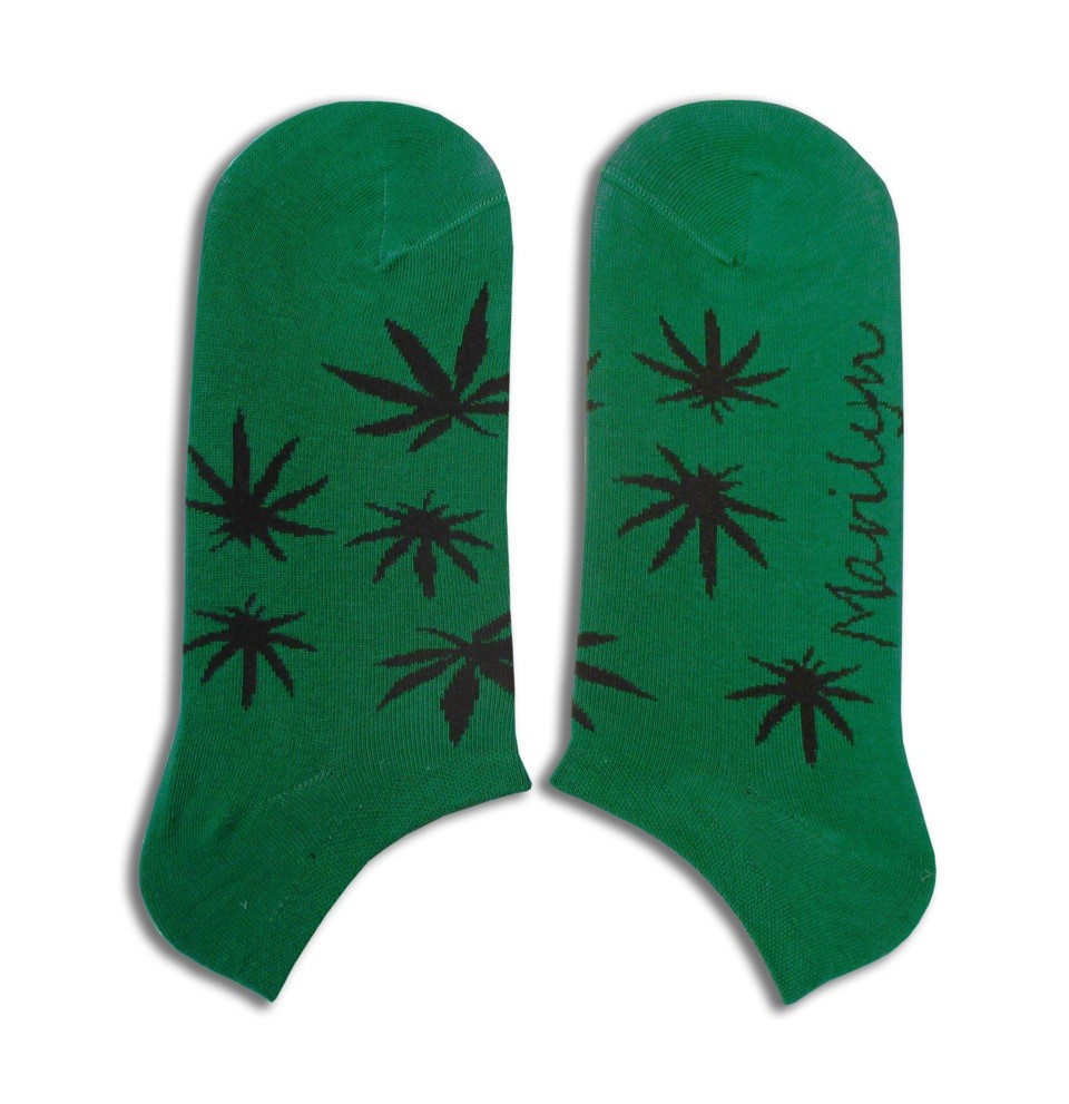 SKARPETKI  FOOTIES WEED