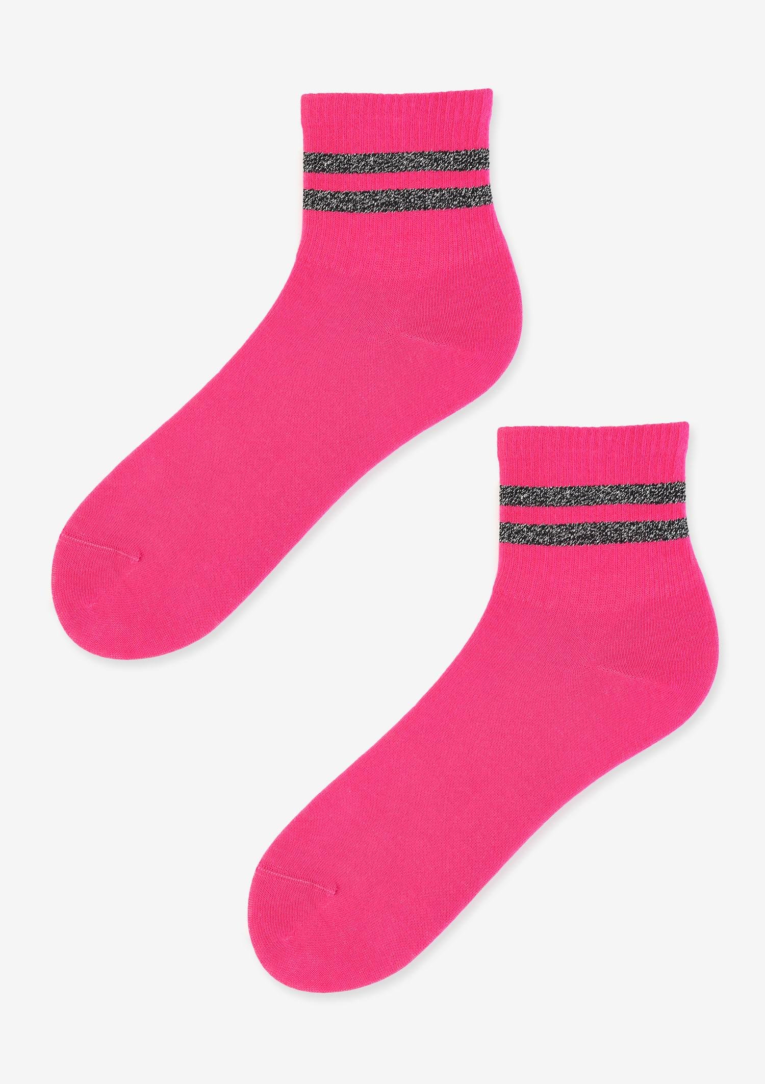 WOMEN'S SOCKS SC STRIPES LUREX