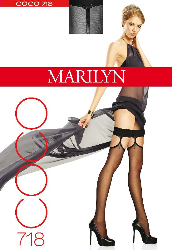 SET STOCKINGS COCO 718 (komplet)
