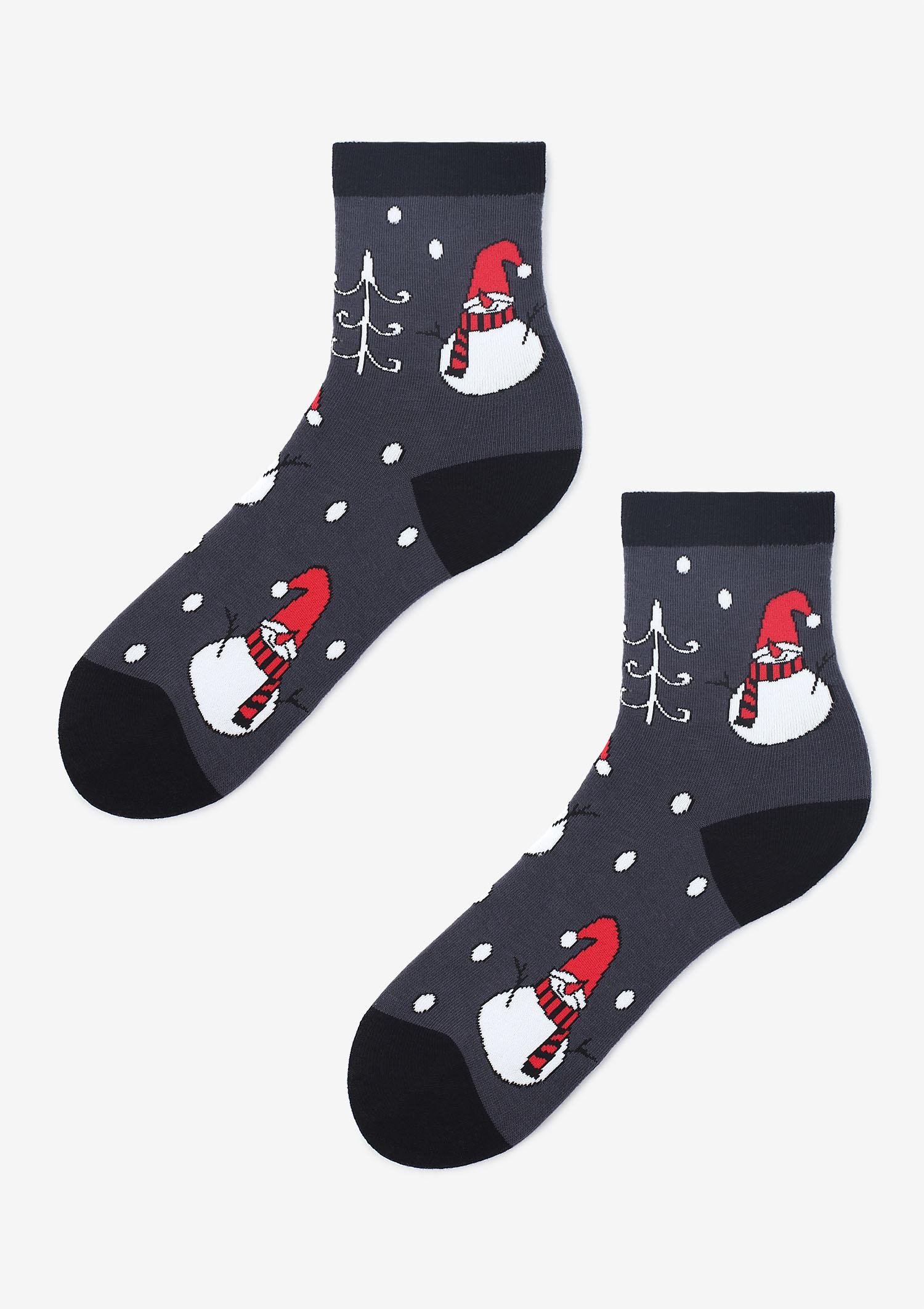 WEIHNACHTSSCHNEEMANN-DAMENSOCKEN