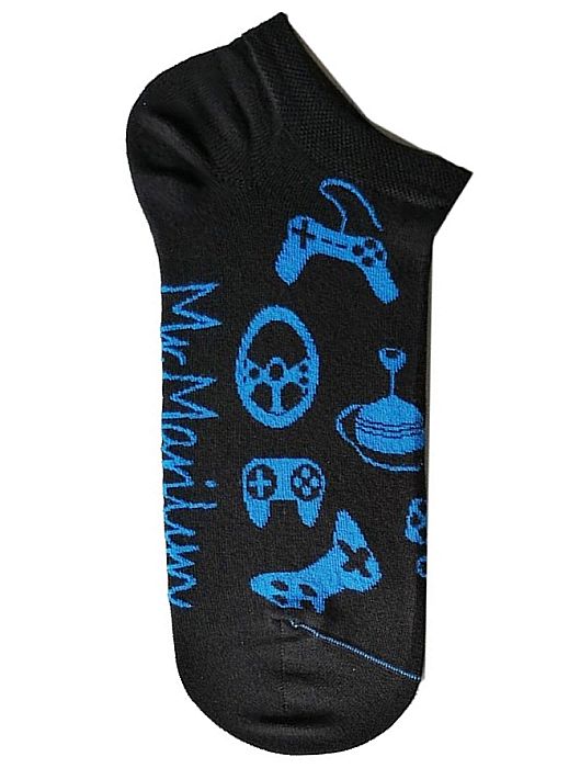 FOOTIES MEN GAMER SOCKS