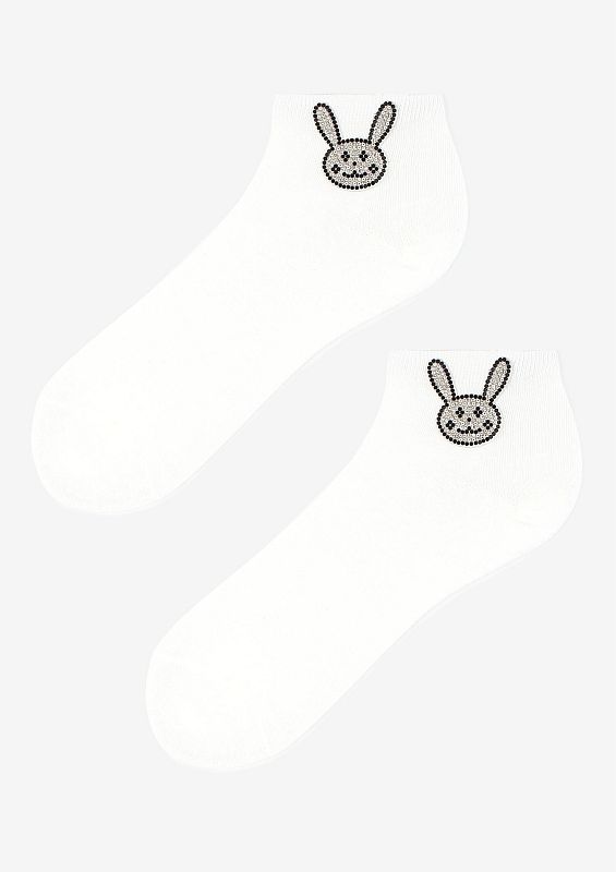 ХЛОПКОВЫЕ ЖЕНСКИЕ НОСКИ FUNNY BUNNY 01