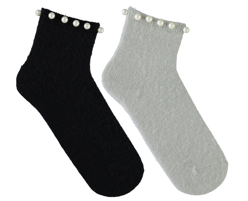SOCKS ANGORA PEARLS N35
