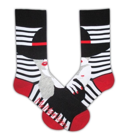 MÄNNER DAME IN HUT SOCKEN