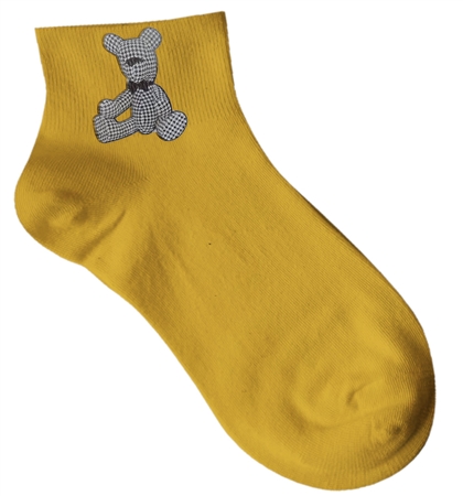 BAUMWOLLE EDDIE BEAR DAMENSOCKEN