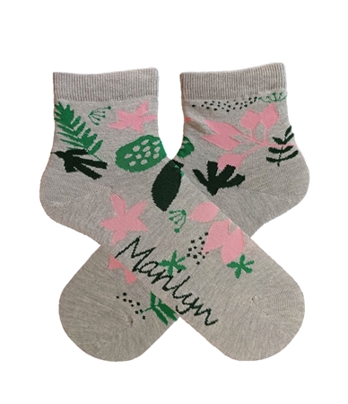 DAMENSOCKEN FLORA 3