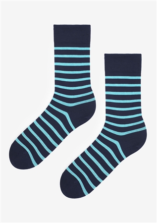 HERREN STRIPES OCEAN SOCKEN