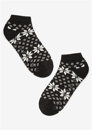 ANGORA WOMEN NO TERRY ABS BALLET SOCKS D25