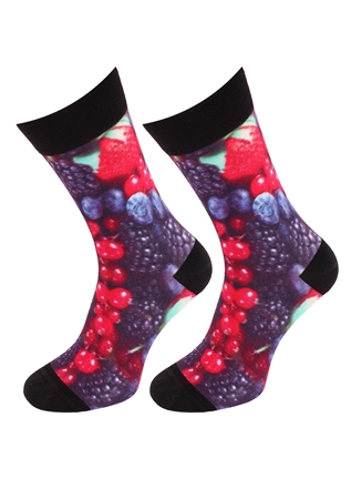 Herren-Socken mit Fruchtmotiv